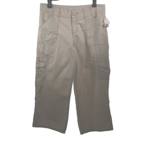 Caslon | Khaki Capri Pants
